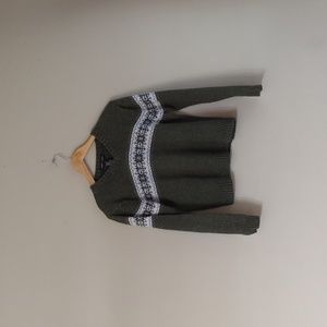 Jamie & Scott Green Sweater